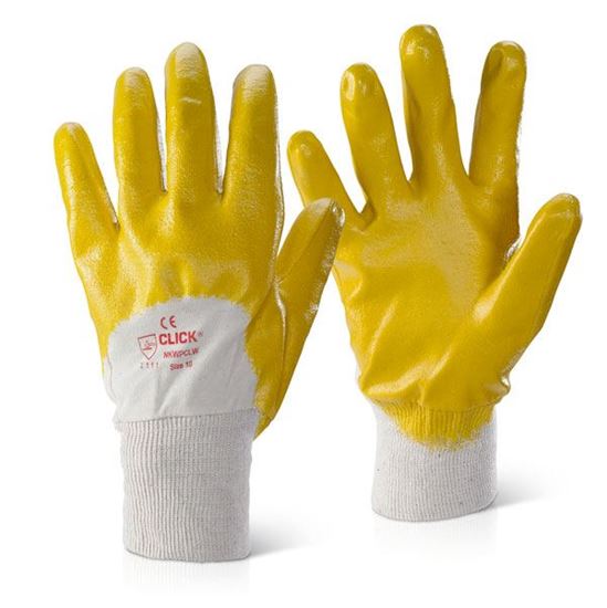 Picture of NITRILE K/W P/C L/W YELLOW 10 