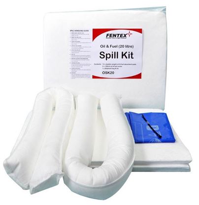 Picture of OIL & FUEL SPILL KIT 20LTR 