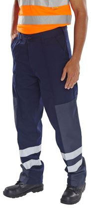 Picture of P/COT NYLON PATCH TRS NAVY 30 