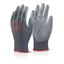 Picture of PU COATED GLOVE GREY MEDIUM 