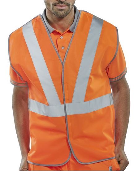 Picture of RAIL SPEC VEST 100% POLY 5/6XL 100% POLYESTER