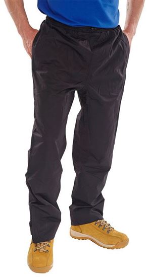 Picture of SPRINGFIELD TROUSERS BLK LGE 