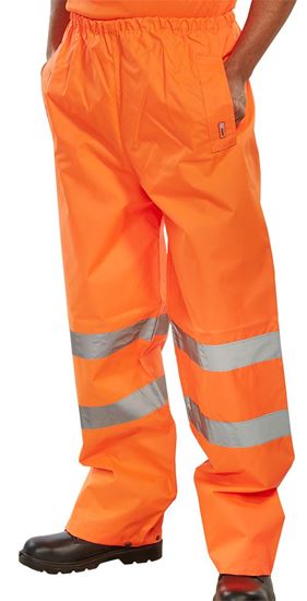 Picture of BSEEN TROUSERS EN ISO20471 ORANGE L