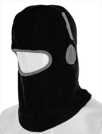 Picture of BALACLAVA THINSULATE LINED BLACK WITH HOOK AND LOOP