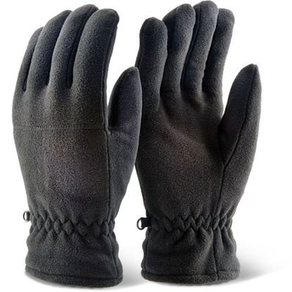 Picture of THINSULATE FLEECE GLOVE BLACK 